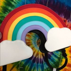 Forever 21 rainbow backpack
